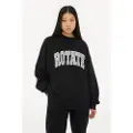 ROTATE Rotatetil kvinder. 113427100 Sweatshirt Iris sort (M), Casual, Økologisk bomuld, Bæredygtig