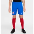 Nike Club Atlético de Madrid 2025/26 Stadium Home Nike Dri-FIT Replica-fodboldshorts til større børn - blå