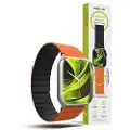 Mobile Origin Magnetic Watch Strap II orange/black - Apple Watch 49mm/46mm/45mm/44mm