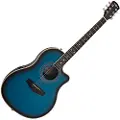 Gear4Music Roundback Elektroakustisk guitar fra Blue Burst