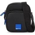 Karl Lagerfeld Karl Lagerfeldtil mænd. A3M30242 Skuldertaske med sort firkantet logo (OSFA), Casual, Polyuretan