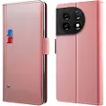 Mtp Products Makeup Spejl OnePlus 11 Flip Cover - Rødguld
