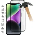 Mtp Products iPhone 15 Full Cover Skærmbeskyttelse Hærdet Glas - 20D