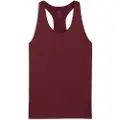 Puma TAD ESSENTIALS Racerback Tank Women, Clothing, Ruby Shimmer, L