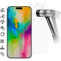 Mtp Products iPhone 16 Pro Max Skærmbeskyttelse Hærdet Glas - Case Friendly - Gennemsigtig