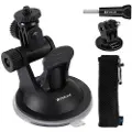 Puluz Glass car holder for GOPRO Hero DJI Osmo Action PU51