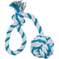 Trixie Playing Rope with Woven-in Ball ø 5.5/30 cm assorted colours
