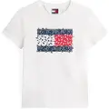 Tommy Hilfiger Floral Flag Regular Fit T-shirt Med Korte ærmer