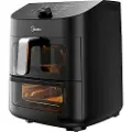 Midea - Airfryer 2 i 1 kombination med ovn 6,4 + 4,4 liter - Fritøser & riskogere - - Homeroom