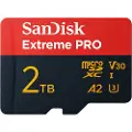 SanDisk Extreme Pro A2 V30 Micro Sdxc 2tb Hukommelseskort Med Adapter