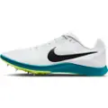 Nike Zoom Rival Distance-pigsko til stadionatletik og distancer - hvid