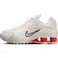 Nike Shox R4-sko til større børn - hvid