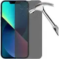 Mtp Products iPhone 13 Mini Privacy Skærmbeskyttelse Hærdet Glas