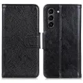 Mtp Products Samsung Galaxy S21 FE 5G Elegant Series Pung med Stativfunktion - Sort