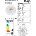 HiluX D3 Tilt360 - Full Spectrum LED Indbygningsspot - Ra97 - 3000K - Sort