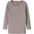 Name It Mini Basic Top Med Lange Ærmer