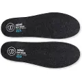 Sidas 3feet Eco Warm Low, indlægssål, sort/rød