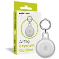 Mobile Origin Airtag Outdoor KeyChain - White
