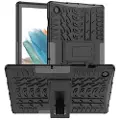 Mtp Products Samsung Galaxy Tab A8 10.5 (2021) Anti-Slip Hybrid Cover med Stativ - Sort