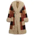 Superdry Patchwork Long Afghan Frakke