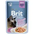 Brit Premium Gravy w/ Salmon Fillets for Sterilised Cats 85g