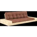 Karup - Base Sovesofa m. 2 sidebokse Tre-personers - Brun - Sovesofaer - - Homeroom