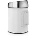 Brabantia Tryklågs affaldsspand TOUCH AFFALDSSPAND 3 l, hvid, Brabantia