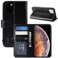 Mtp Products iPhone 11 Pro Max Pung Taske med Magnetisk Lukning - Sort