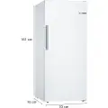 Bosch Gsn 51 Awdv No Frost Lodret Fryser