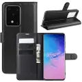 Mtp Products Samsung Galaxy S20 Ultra Pung Taske med Magnetisk Lukning - Sort
