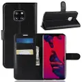 Mtp Products Huawei Mate 20 Pro Pung Taske med Magnetisk Lukning - Sort