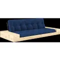 Karup - Base Sovesofa m. 2 sidebokse Tre-personers - Blå - Sovesofaer - - Homeroom