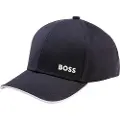 Hugo Boss BOSStil mænd. 50519219 Fed marineblå kasket (OSFA), Casual, Bomuld