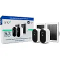 Arlo Essential 2k With Solar Panel Overvågningskamera 2 Enheder