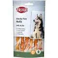 Trixie Denta Fun - Chicken Chewing Rolls - 17 cm - 3 x 140 g