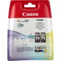 Canon PG-510/CL-511 / 2970B010 Multi Pac - Blækpatron Cyan, Magenta, Gul