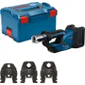 Bosch Gpt 18v-19 Solo +l-boxx + 3xsv 15/22/28 Rørpresseværktøj