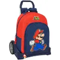 Safta Evolution Trolley Super Mario Trick Rygsæk Med Hjul