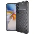 Mtp Products Samsung Galaxy S25 Beetle Karbonfiber TPU Cover - Sort