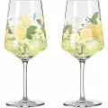 Ritzenhoff - Vinglas Sommertau 2-p Limoncello 25 - Flerfarvet - Vinglas - - Homeroom