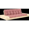 Karup - Base Sovesofa m. 2 sidebokse Tre-personers - Rosa - Sovesofaer - - Homeroom