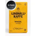 Lindvalls 12-pack Lindvalls Brazil formalet kaffe 450g
