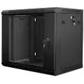 Lanberg WF01-6409-10B - 9U Wall-Mounted Rack Cabinet