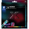 Staedtler NORIX Farveblyant, 24 stk