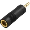 Deltaco Adapter 3.5mm 6.3mm