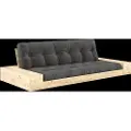 Karup - Base Sovesofa m. 2 sidebokse Tre-personers - Sort - Sovesofaer - - Homeroom