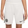 Nike Chelsea F.C. 2025/26 Stadium Away Nike Dri-FIT Replica-fodboldshorts til større børn - grå