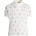 Ralph Lauren Polo Ralph Laurentil mænd. 710974597001 Custom Slim Polo shirt hvid (L), Casual, Bomuld, Korte ærmer