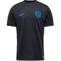 Nike England 2025 Stadium Away (kvindehold) Nike Dri-FIT Replica-fodboldspillertrøje til større børn - sort