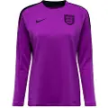Nike Maksintrikket England Strike Nike Dri-FIT-fodboldtrøje med rund hals til kvinder - lilla